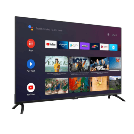 Itel TV G4360 43″ SMART FHD 60Hz 1920*1080 3HDMI 2USB WIFI Bth Android 11 Recpeteur intégré 12M
