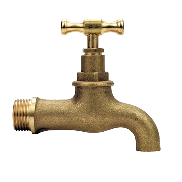 20112 Plain-end bibcock in yellow brass 20112 Plain-end bibcock in yellow brass