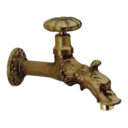 202MA Robinet de jardin robuste à extrémités lisses