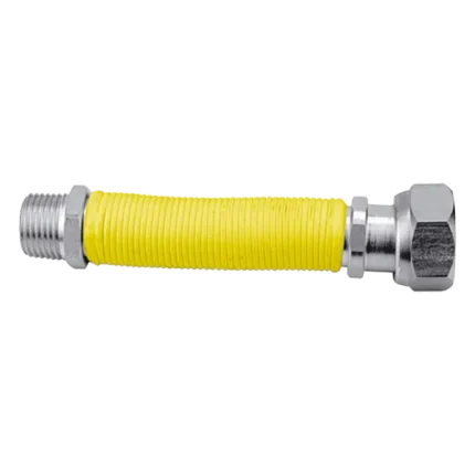 Tube extensible d’acier inoxydable couverte de poliethylene thermo-rètrècissable