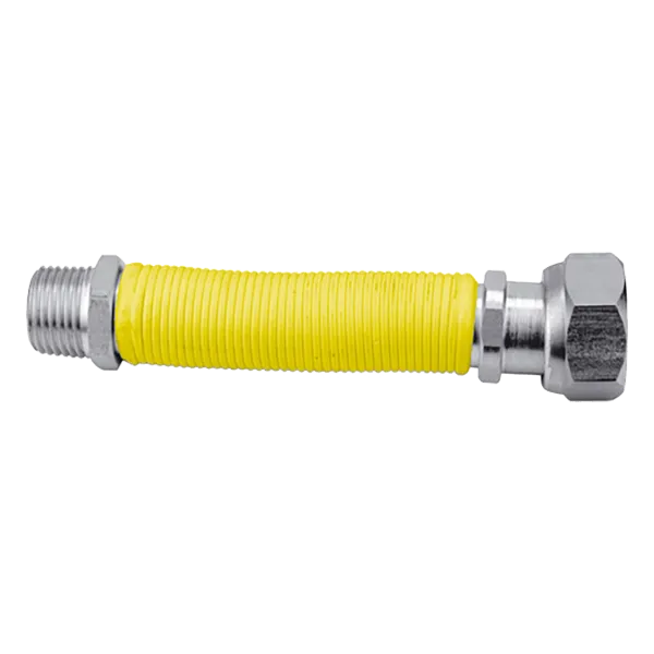 Tube extensible d’acier inoxydable couverte de poliethylene thermo-rètrècissable Tube extensible d’acier inoxydable couverte de poliethylene thermo-rètrècissable