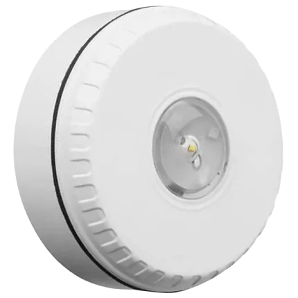 Diffuseur visuel d'Alarme Feu flash rouge base courte pour montage au plafond IQ8L-C - 80450F