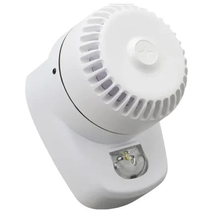 Diffuseur combiné sonore de classe B et lumineux flash rouge pour montage au mur IQ8S RB - 80455F