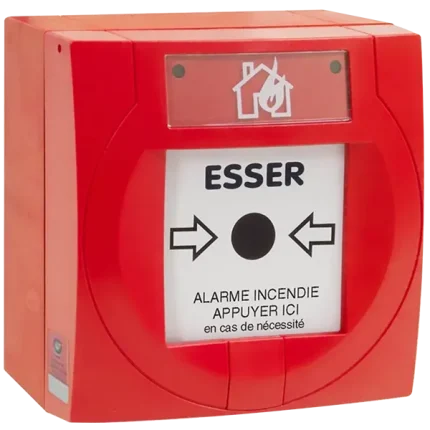 Déclencheur manuel IQ8MCP, boîtier rouge à membrane déformable - 804973.F0