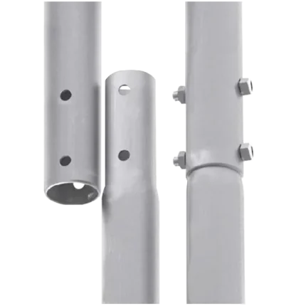 Mât 6m x 1½" galvanisé (2mx3)