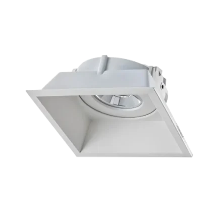 Spot encastrable carré fixe plastique LS-M933
