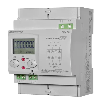 Compteur d'énergie direct 3P+N65A CEM-C21-T1