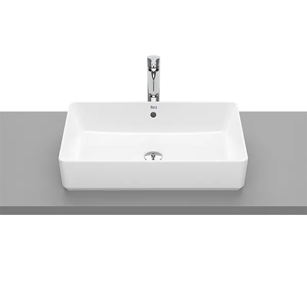 SQUARE- VASQUE À POSER AVEC TROU DE ROBINETTERIE SQUARE- VASQUE À POSER AVEC TROU DE ROBINETTERIE