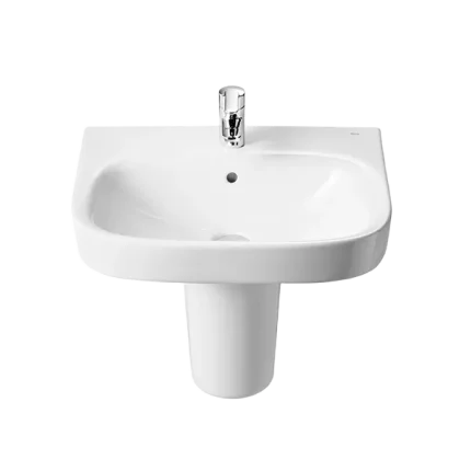 LAVABO MURAL EN PORCELAINE