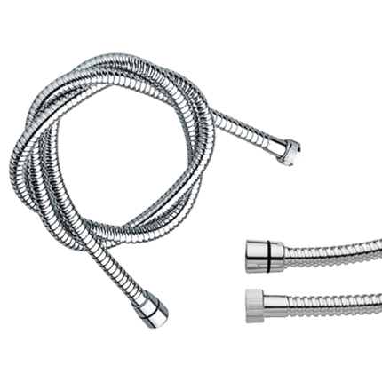 Shower flexible hose in stainless steel