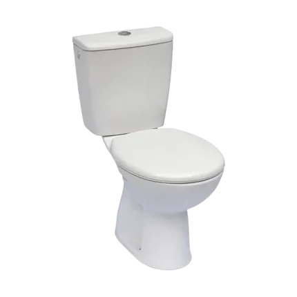 CUVETTE EN PORCELAINE À ÉVACUATION VERTICALE