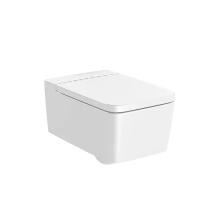 CUVETTE DE WC SUSPENDUE SQUARE SANS BRIDE RIMLESS