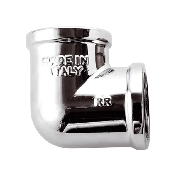 Equerre de raccordement F.F. en laiton chromè 452 Equerre de raccordement F.F. en laiton chromè 452