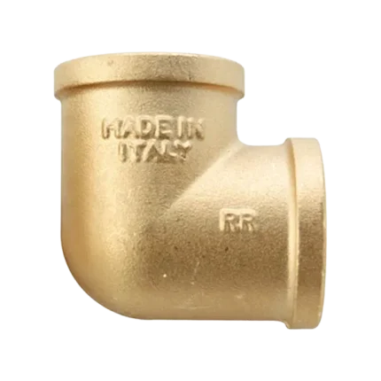 452OG Equerre de raccordement F.F. en laiton jaune