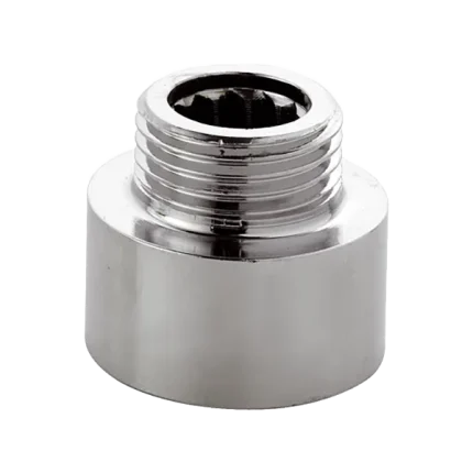 Prolongements rèduites en laiton chromè