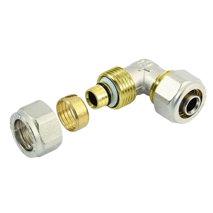 COUDE ÉGAL NICKELÉ