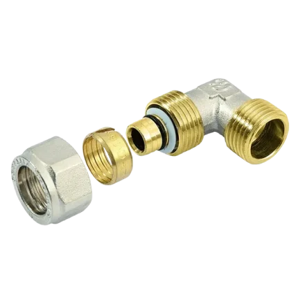 COUDE MÂLE NICKELÉ