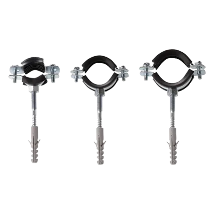 643 Colliers de serrage lourds en acier zinguè