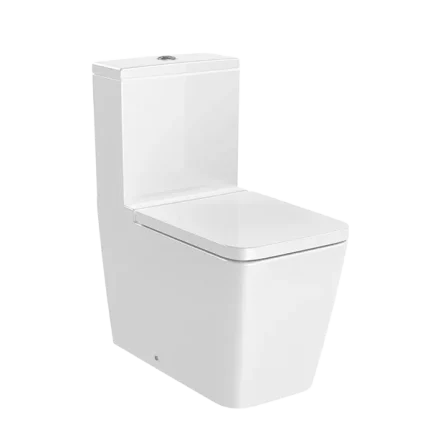 SQUARE – CUVETTE AU SOL RIMLESS À ÉVACUATION DUAL