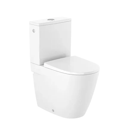 CUVETTE AU SOL COMPACT RIMLESS À ÉVACUATION DUALE