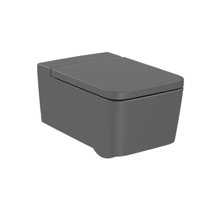 CUVETTE DE WC SUSPENDUE SQUARE SANS BRIDE RIMLESS