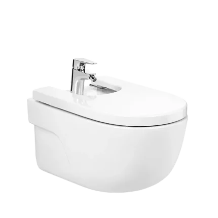 BIDET SUSPENDU AVEC FIXATIONS CACHÉES