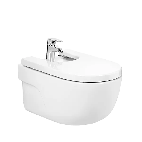 BIDET SUSPENDU AVEC FIXATIONS CACHÉES BIDET SUSPENDU AVEC FIXATIONS CACHÉES