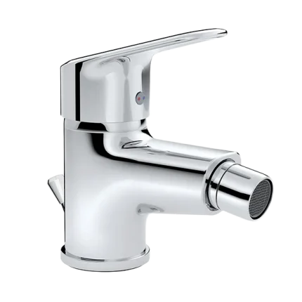 BIDET MONOTROU À JET MOBILE LIVRÉ AVEC VIDAGE AUTOMATIQUE EN LAITON ET FLEXIBLES D’ALIMENTATION