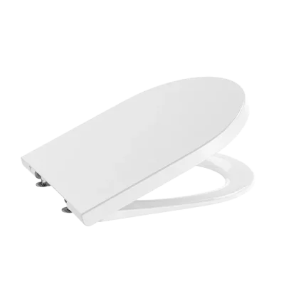 ABATTANT EN SUPRALIT® FREIN DE CHUTE « SILENCIO », DOUBLE LAQUÉ DÉCLIPSABLE