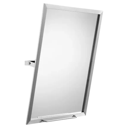 MIROIR BASCULANT EN ACIER INOXYDABLE