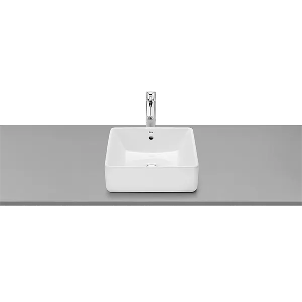 SQUARE- LAVABO À POSER AVEC TROP-PLEIN SQUARE- LAVABO À POSER AVEC TROP-PLEIN