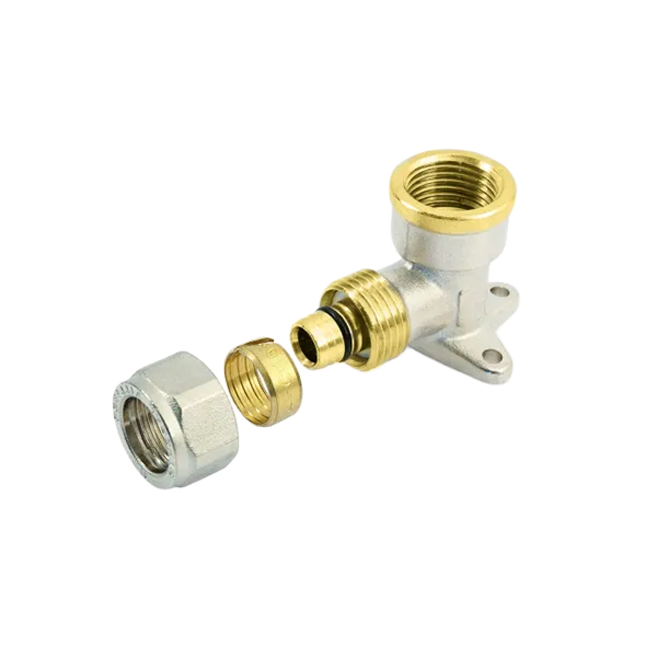 APPLIQUE FEMELLE NIQUELÉE, FIXATION PAR 3 VIS APPLIQUE FEMELLE NIQUELÉE, FIXATION PAR 3 VIS