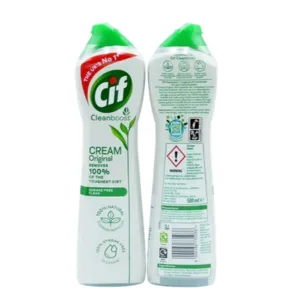 CIF Cream Original est un nettoyant crémeux polyvalent