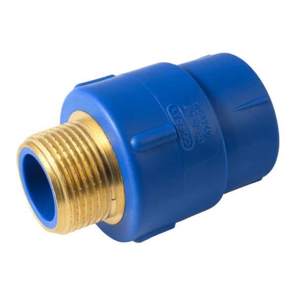 Raccord en plastique et métal