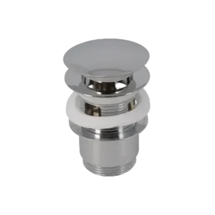 BONDE DE LAVABO LAITON DESIGN CLIC-CLAC POUR VASQUES AVEC TROP-PLEIN