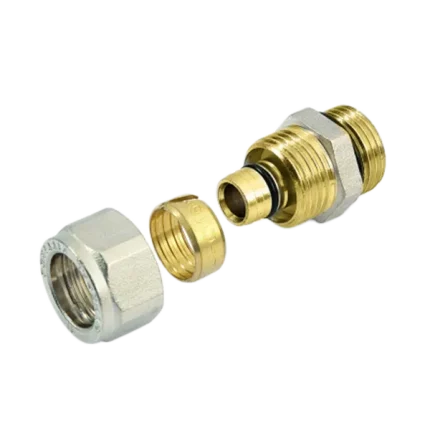 RACCORD MÂLE NICKELÉ