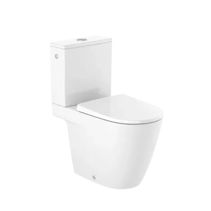 CUVETTE AU SOL RIMLESS À ÉVACUATION DUALE