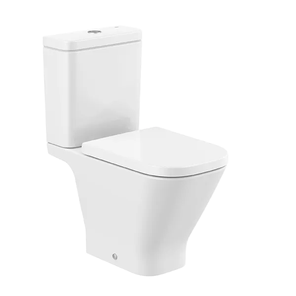 SQUARE- PACK WC RIMLESS AVEC CUVETTE SORTIE DUALE, RÉSERVOIR ET ABATTANT FREIN DE CHUTE SQUARE- PACK WC RIMLESS AVEC CUVETTE SORTIE DUALE, RÉSERVOIR ET ABATTANT FREIN DE CHUTE