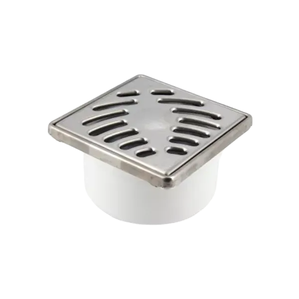 SIPHONNETTE SORTIE VERTICALE AVEC GRILLE INOX CARRÉ 10×10 MM, CADRE INOX SIPHONNETTE SORTIE VERTICALE AVEC GRILLE INOX CARRÉ 10×10 MM, CADRE INOX