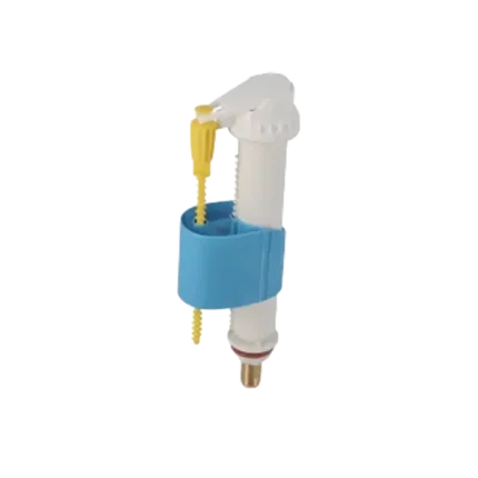 ROBINET FLOTTEUR SILENCIEUX, ALIMENTATION BASSE G 3/8 », COMPACT, MAMELON LAITON