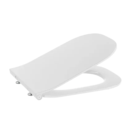 SQUARE- ABATTANT DOUBLE SLIM FREIN DE CHUTE EN UREA DÉCLIPSABLE