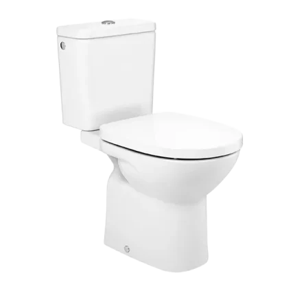 ROUND – PACK WC À ÉVACUATION HORIZONTALE AVEC ABATTANT AMORTISSABLE