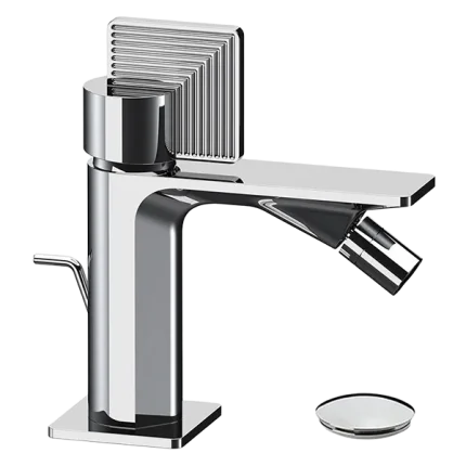 MITIGEUR DE LAVABO À DEUX TROUS. VIDAGE NON INCLUS