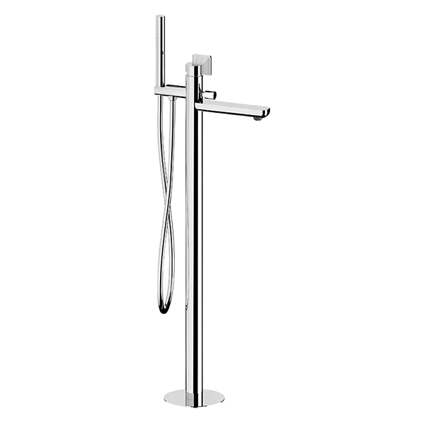 MITIGEUR DE BAIN AU SOL AVEC INVERSEUR ET KIT DE DOUCHE MITIGEUR DE BAIN AU SOL AVEC INVERSEUR ET KIT DE DOUCHE