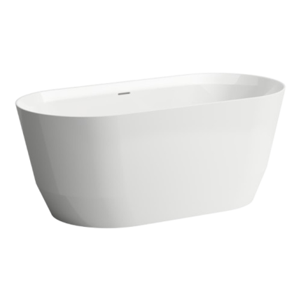 BAIGNOIRE INDÉPENDANTE, EN MATÉRIAU COMPOSITE MARBOND, LIVRÉE AVEC VIDAGE