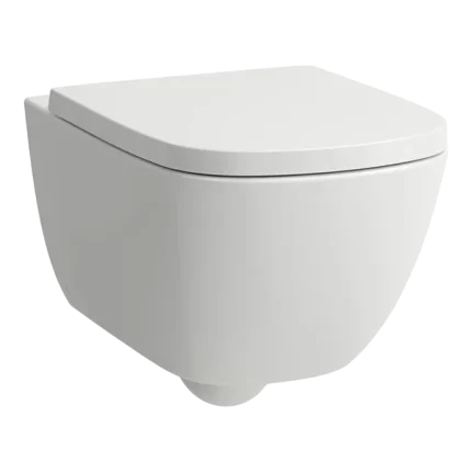 CUVETTE SUSPENDUE SANS BRIDE, ABATTANT À COMMANDER SÉPARÉMENT